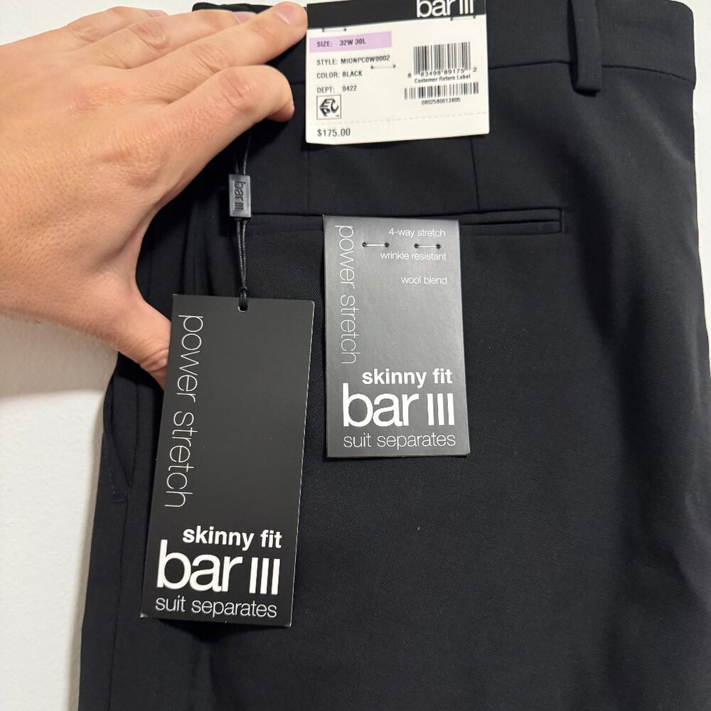 Bar III Skinny Fit Dress Pants